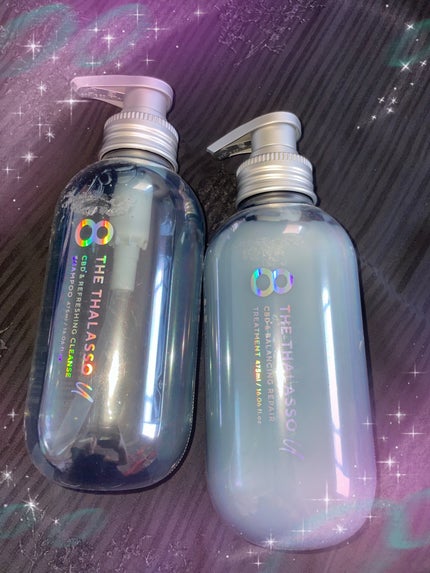 エイトザタラソ ユー CBD&リフレッシング クレンズ 美容液シャンプー/CBD&バランシング ダメージリペア 美容液ヘアトリートメント/エイトザタラソ/市販シャンプーを使ったクチコミ(1枚目)