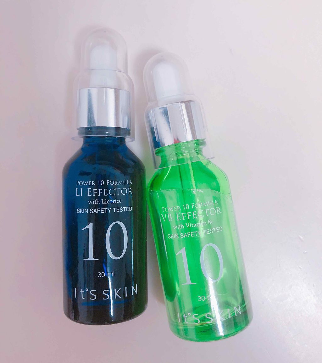 POWER 10 FORMULA VB EFFECTOR/It's skin/美容液を使ったクチコミ（1枚目）