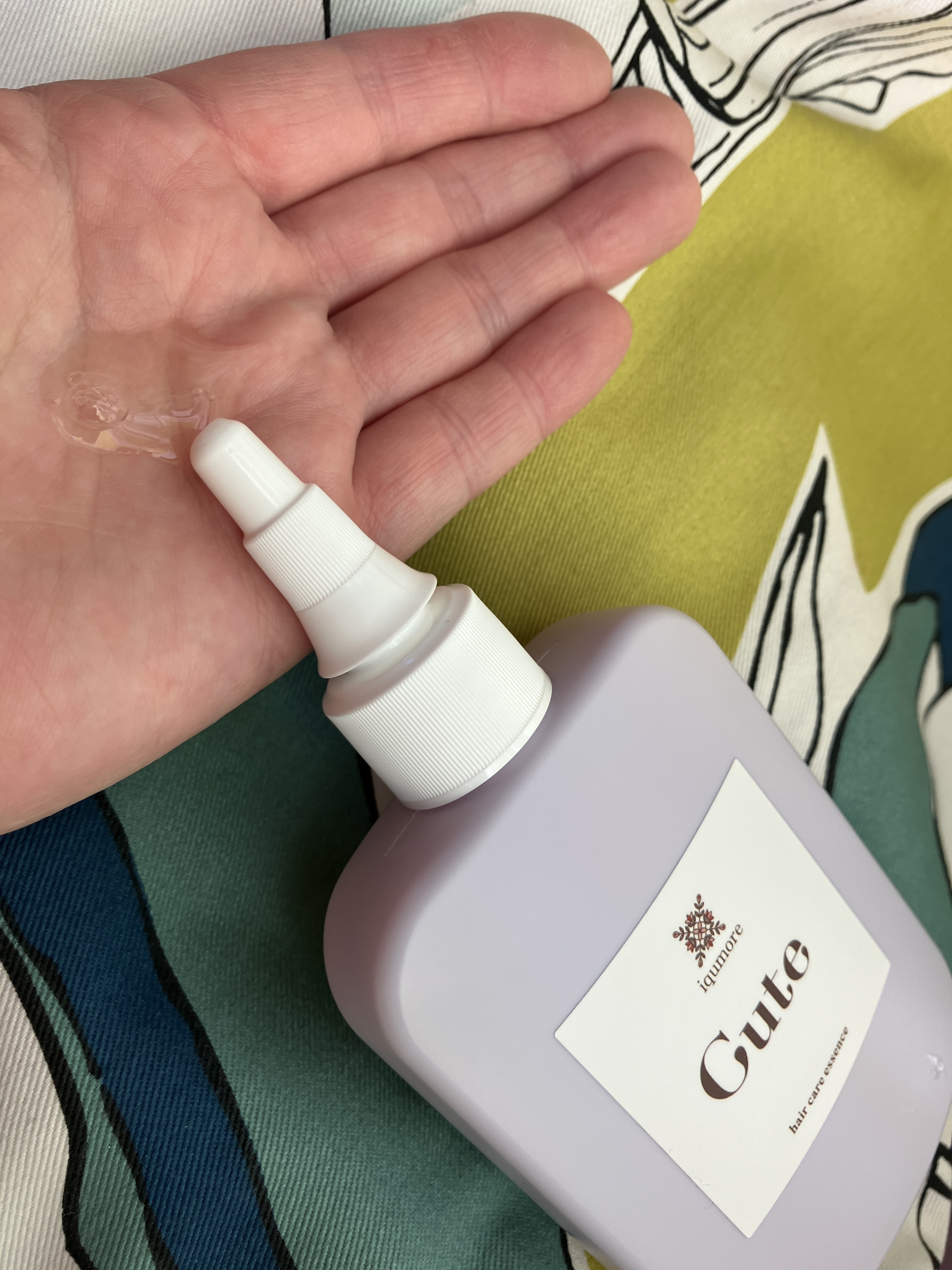 キュートヘアケアエッセンス/iqumore/頭皮ローションを使ったクチコミ（2枚目）