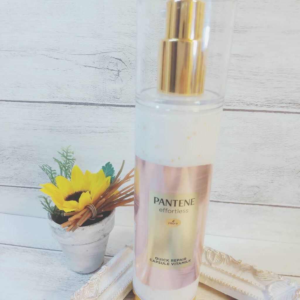 パンテーン エフォートレス クイック リペアー カプセル ヴィタミルク(洗い流さないトリートメント）/パンテーン/ヘアミルクを使ったクチコミ（2枚目）