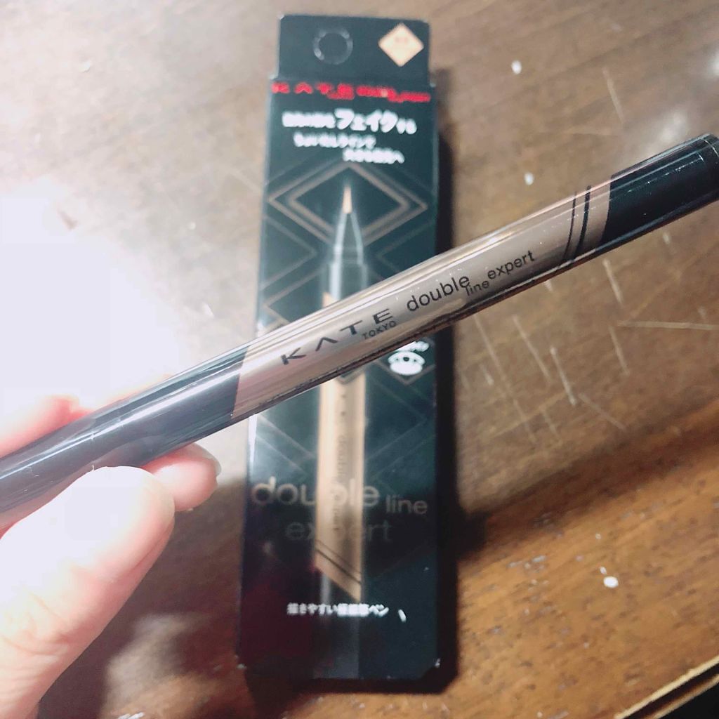 ダブルラインエキスパート/KATE/リキッドアイライナーを使ったクチコミ（1枚目）
