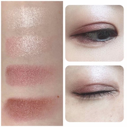 リアルクローズシャドウ/excel/アイシャドウパレットを使ったクチコミ(3枚目)