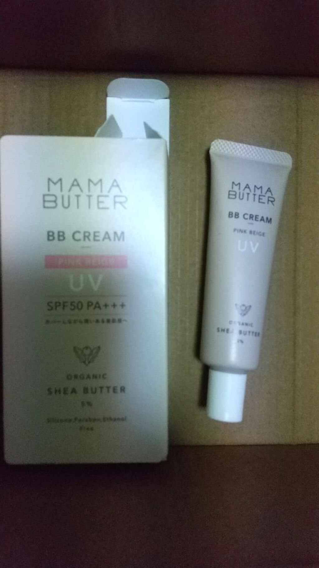 BBクリーム SPF50/PA+++/ママバター/BBクリームを使ったクチコミ(1枚目)