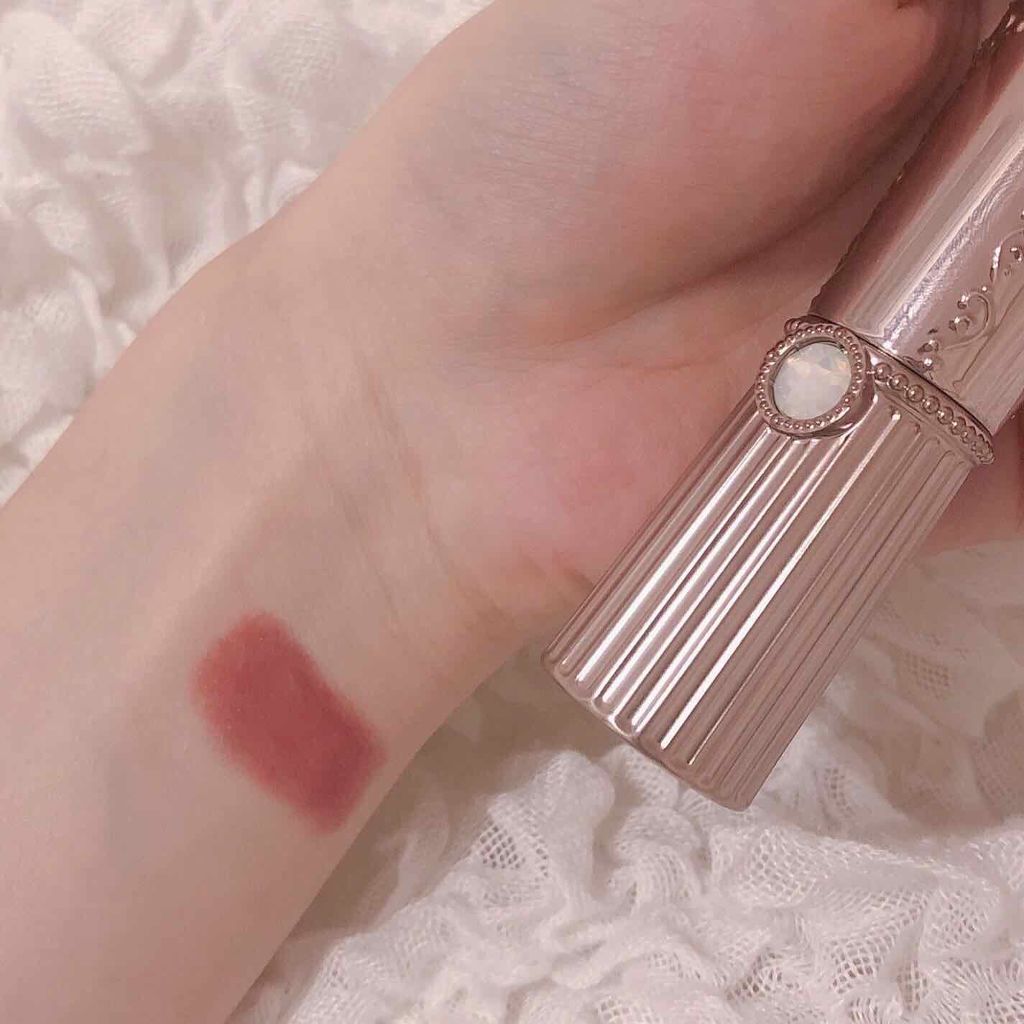 リップブロッサム ベルベット ロイヤル&アーバン プリンセス/JILL STUART/口紅を使ったクチコミ(4枚目)