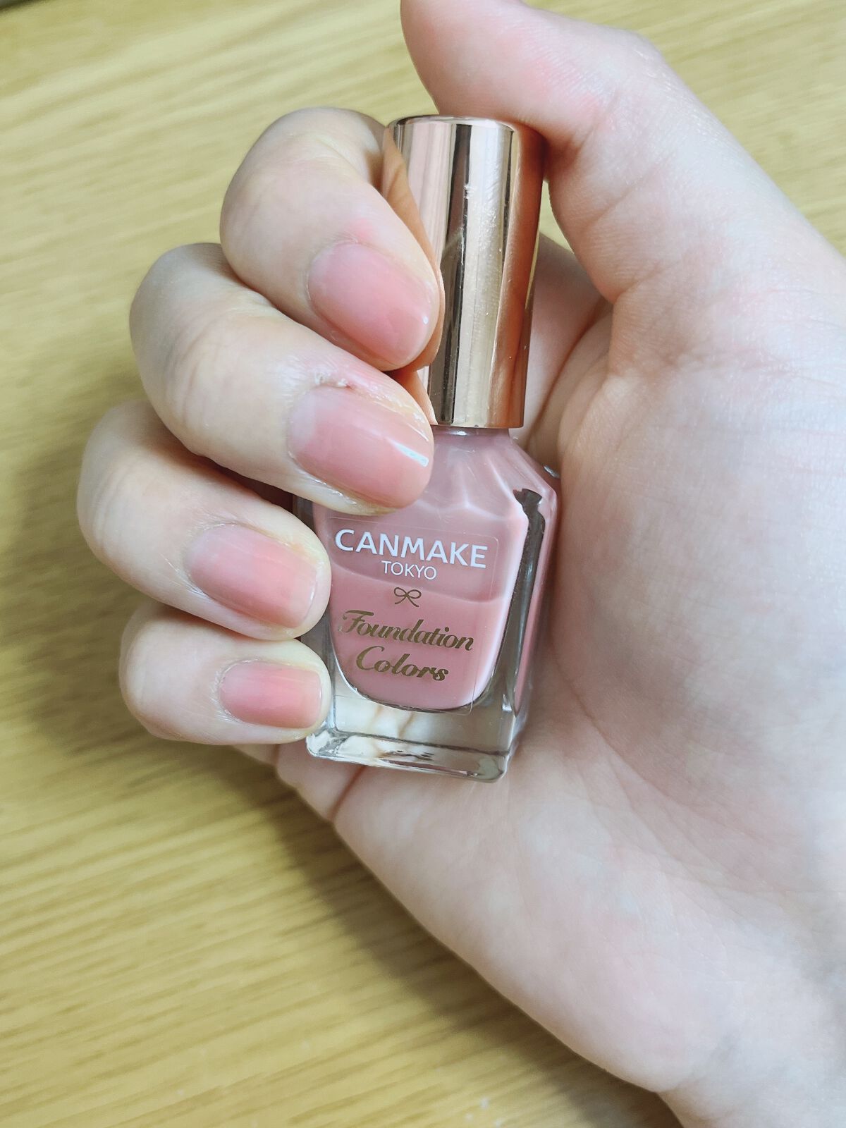 ファンデーションカラーズ/キャンメイク/マニキュアを使ったクチコミ（2枚目）