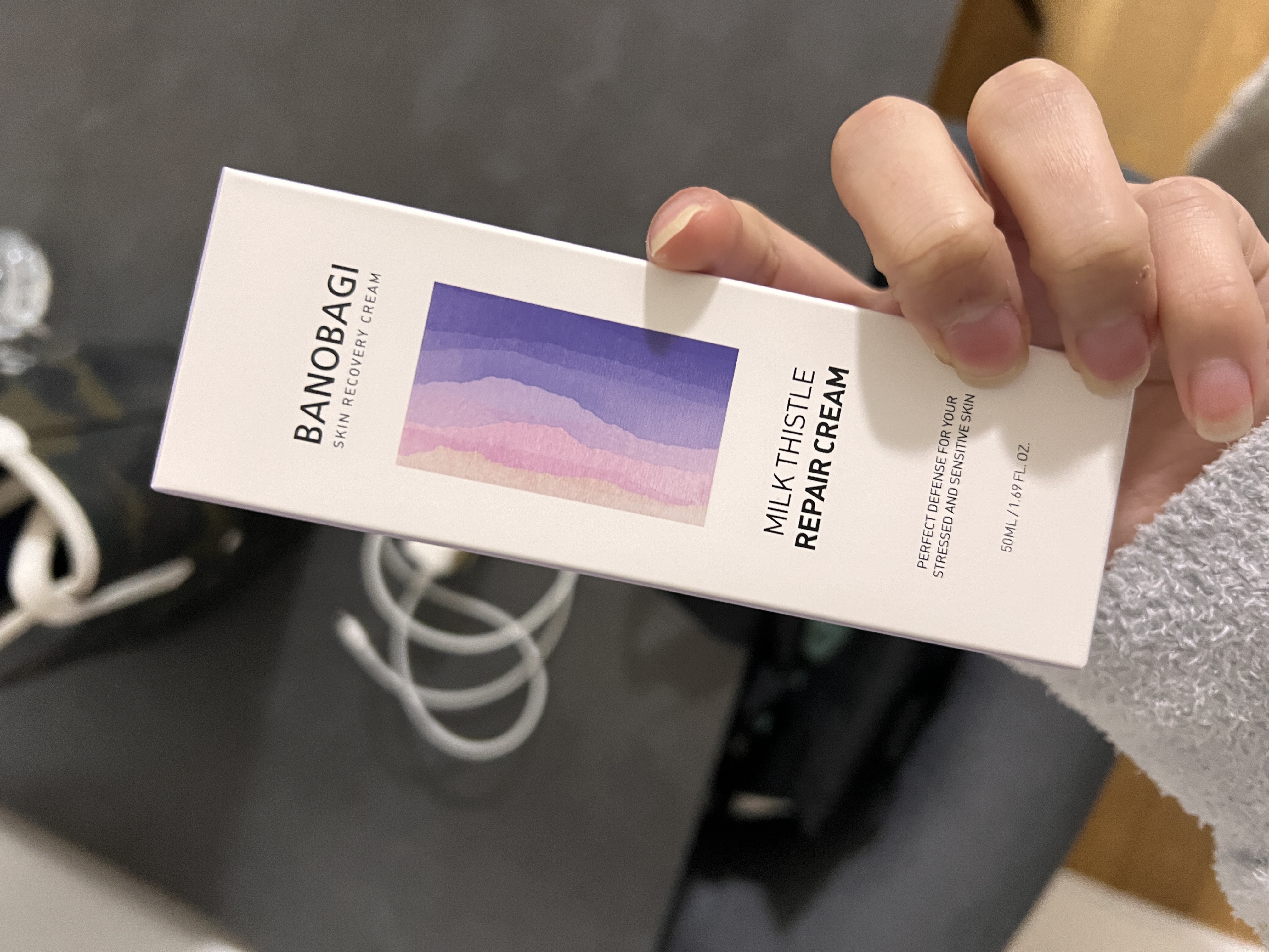 ミルクシスル リペアクリーム/BANOBAGI/フェイスクリームを使ったクチコミ（1枚目）