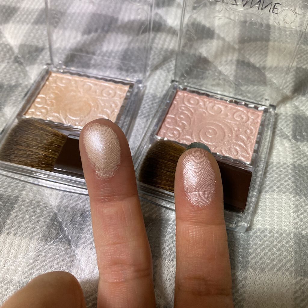 パールグロウハイライト/CEZANNE/パウダーハイライトを使ったクチコミ（3枚目）