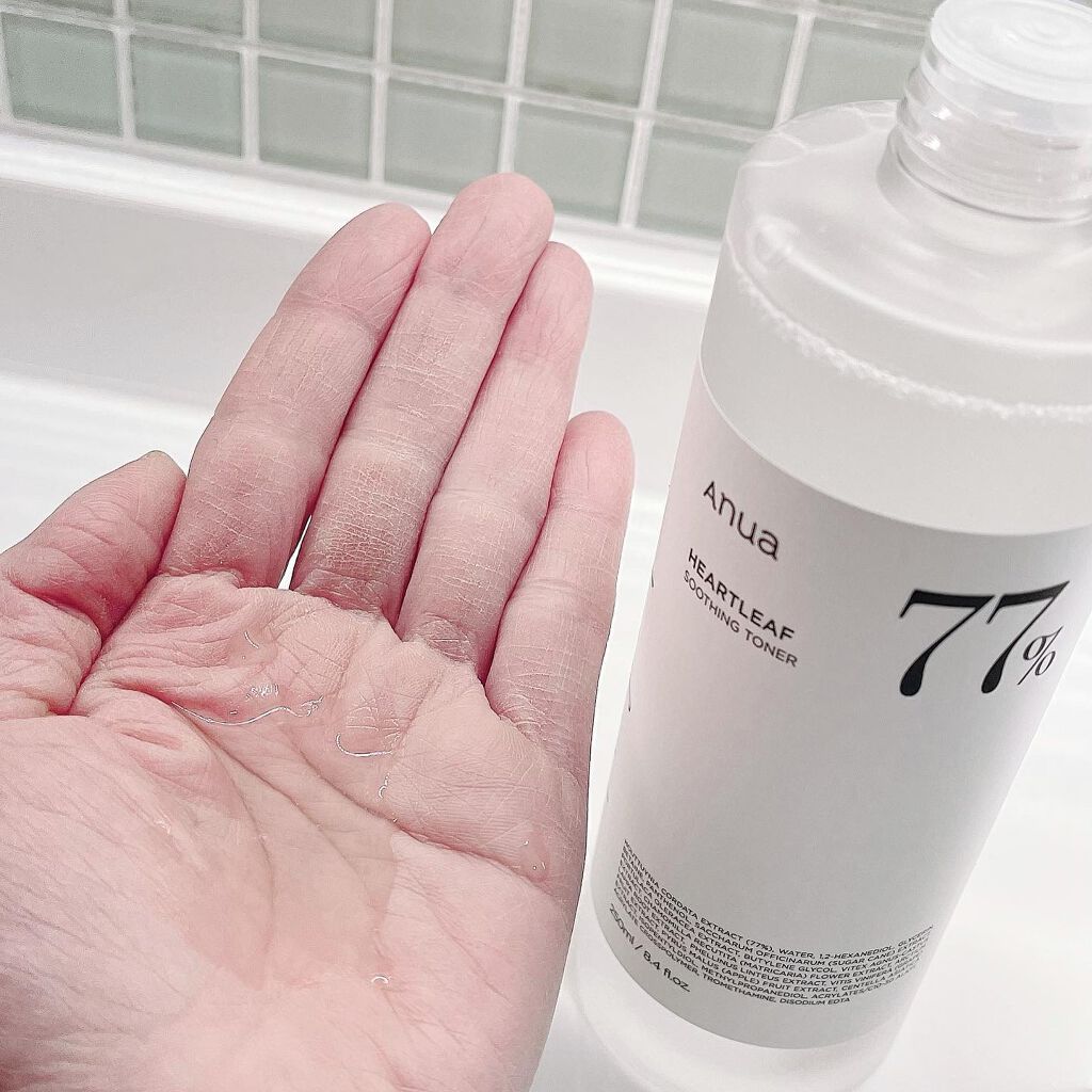 ドクダミ 77 スージングトナー/Anua/化粧水を使ったクチコミ（2枚目）