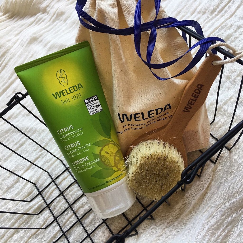 シトラス クリーミー ボディウォッシュ/WELEDA/ボディソープを使ったクチコミ(1枚目)