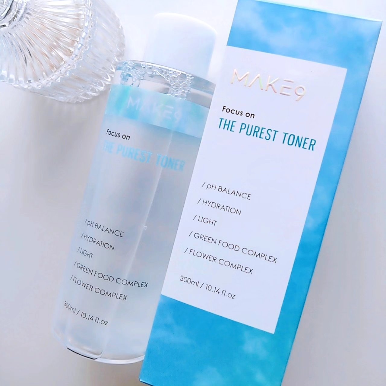 ザ・ピュアレストトナー/MAKE9/化粧水を使ったクチコミ（1枚目）