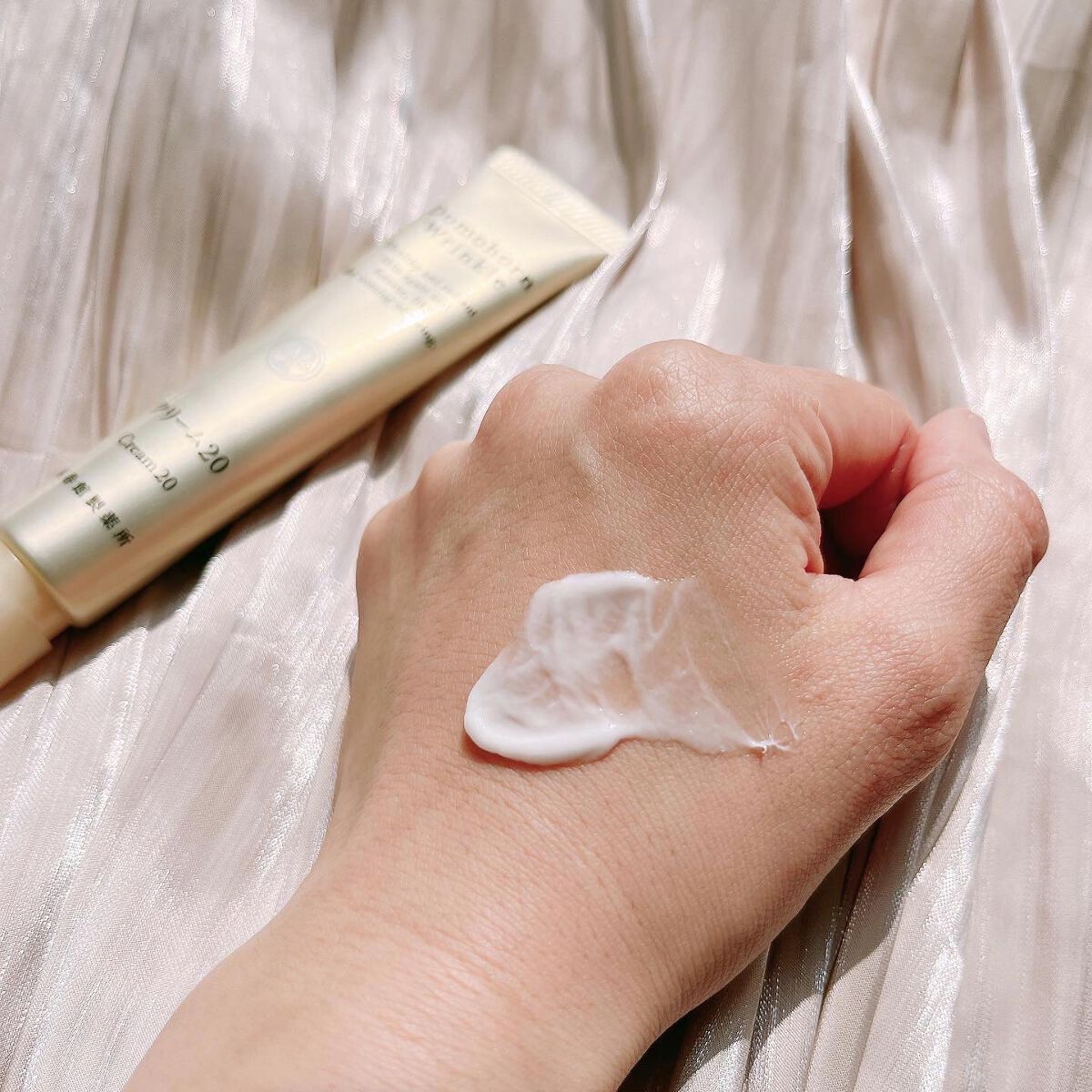 クリーム20/ドモホルンリンクル/フェイスクリームを使ったクチコミ（3枚目）