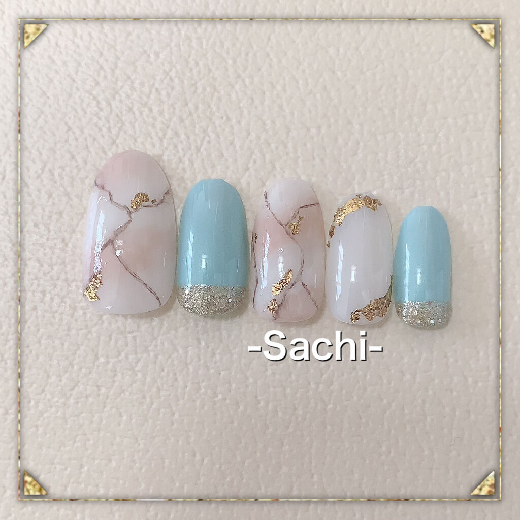 ネイルパーツ/セリア/ネイルチップ・パーツを使ったクチコミ（3枚目）