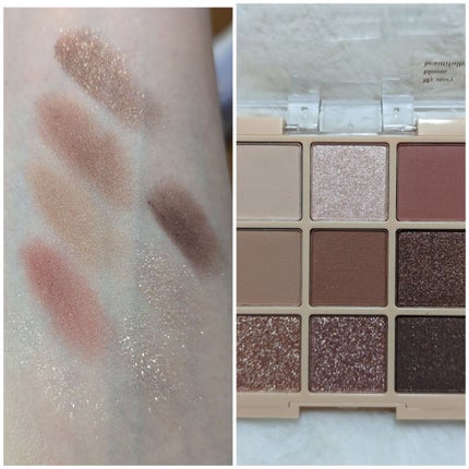 ムードオンアイシャドウ/Lilytone/アイシャドウパレットを使ったクチコミ(4枚目)