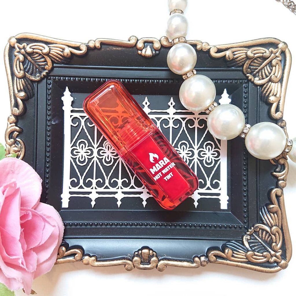 マーラーホットウォーターティント/BLACK ROUGE/リップティントを使ったクチコミ（1枚目）