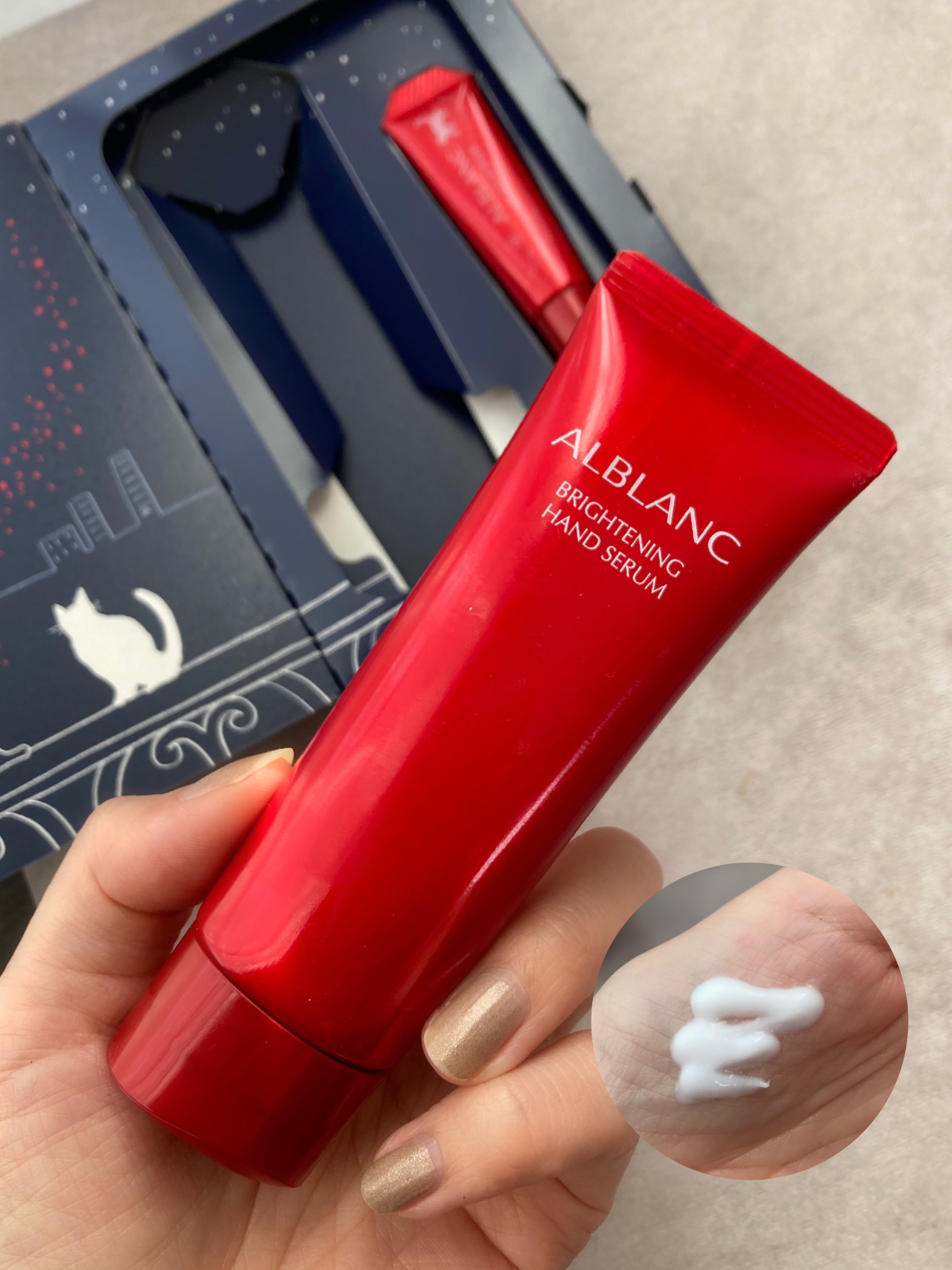 ハンド&リップ セラム セット/ALBLANC/その他キットセットを使ったクチコミ（2枚目）