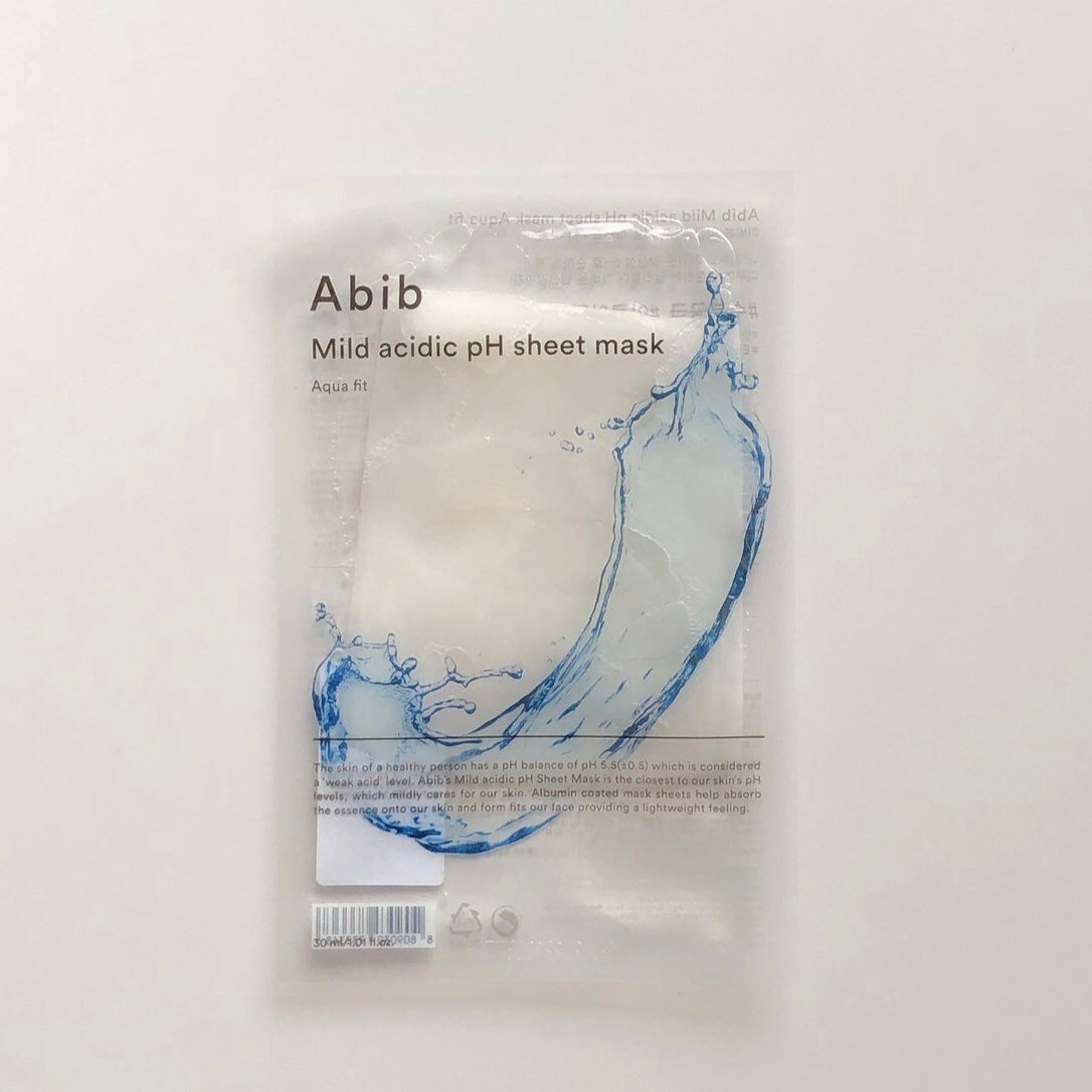 弱酸性pHシートマスク アクアフィット/Abib /シートマスク・パックを使ったクチコミ(1枚目)