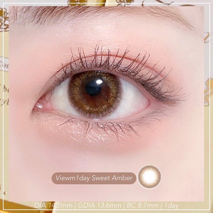 ビュームワンデー/ビューム/ワンデー(1DAY)カラコンを使ったクチコミ(4枚目)