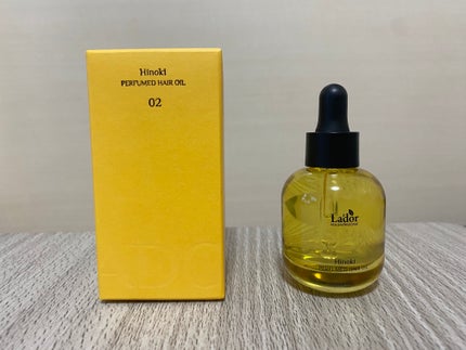 パフュームヘアオイル ヒノキ/La'dor/ヘアオイルを使ったクチコミ(1枚目)