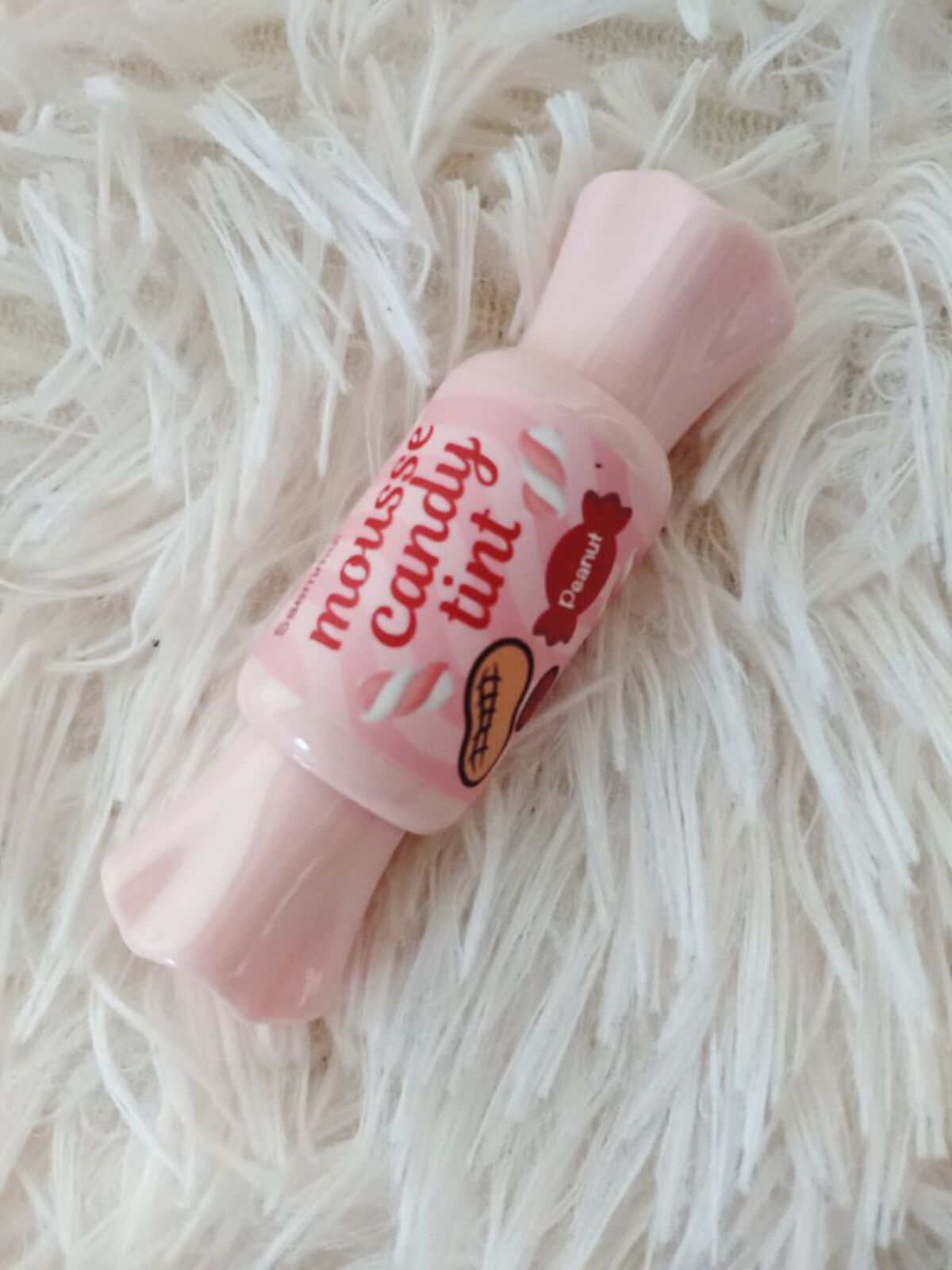 ムース キャンディー ティント 09ピーナッツムース/the SAEM/リップティントを使ったクチコミ（1枚目）