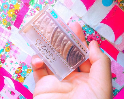 トーンアップアイシャドウ/CEZANNE/アイシャドウパレットを使ったクチコミ(1枚目)