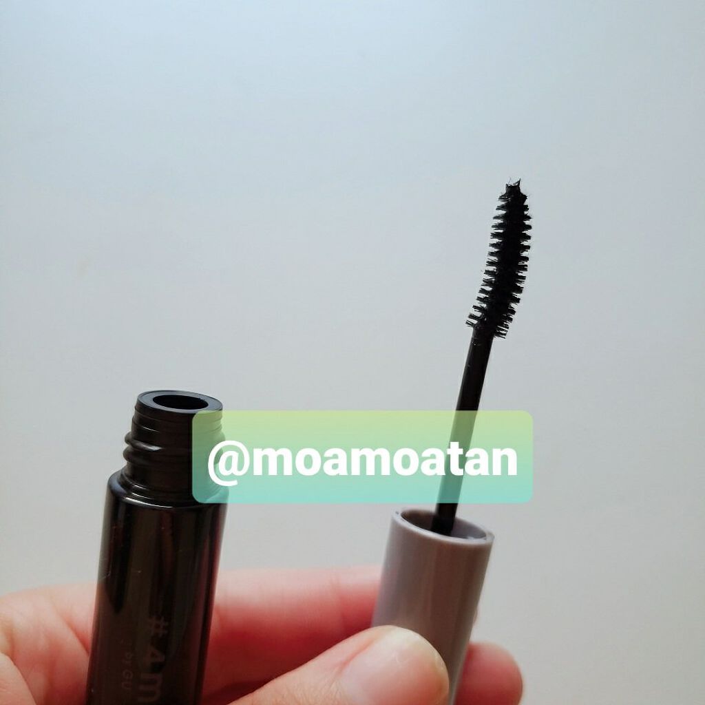 ロング&カールマスカラ/#4me by GU/マスカラを使ったクチコミ(2枚目)