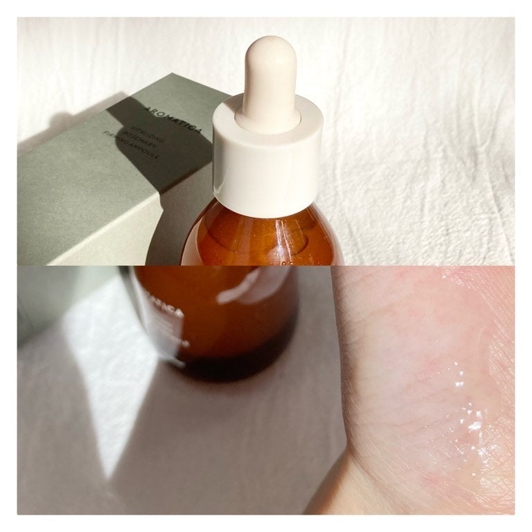 バイタライジング ローズマリー ファーミング アンプル/AROMATICA/美容液を使ったクチコミ(4枚目)