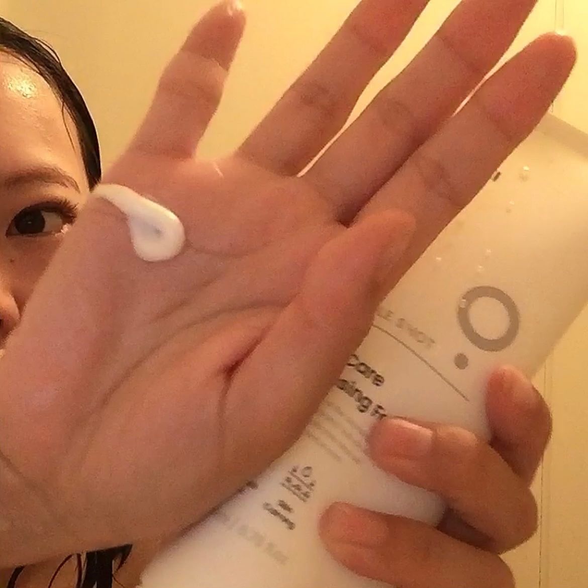 ダブルショットLHA毛穴ケアクレンジングフォーム /LUOKI/クレンジングクリームを使ったクチコミ（2枚目）