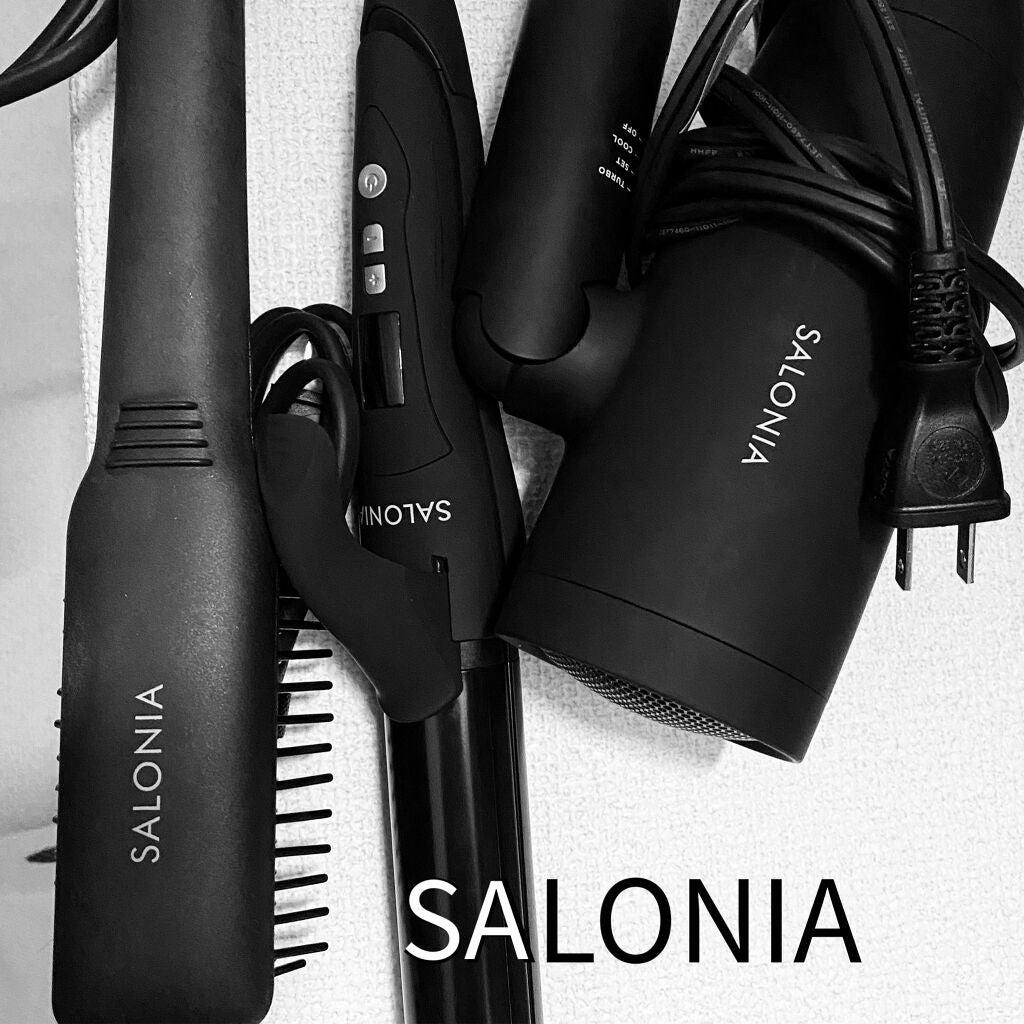 SALONIA ストレートヒートブラシ/SALONIA/ヒートブラシを使ったクチコミ(1枚目)