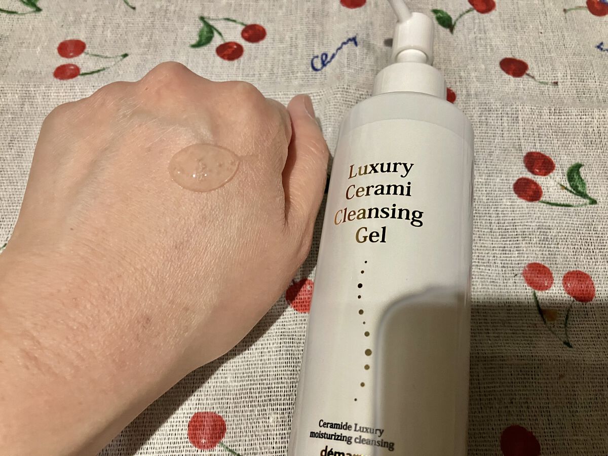 ラグジュアリーセラミクレンジングジェル/demarrer/クレンジングジェルを使ったクチコミ（2枚目）