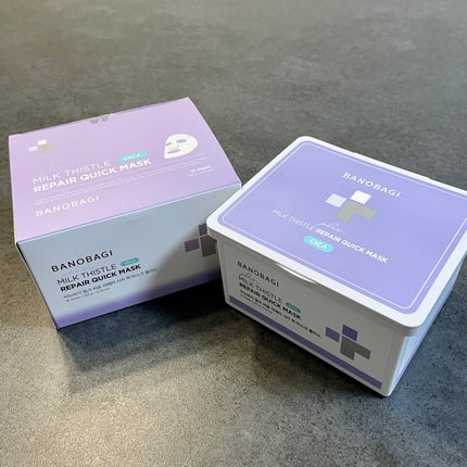 ミルクシスルリペアシカクイックマスクプラス/BANOBAGI/シートマスク・パックを使ったクチコミ(1枚目)