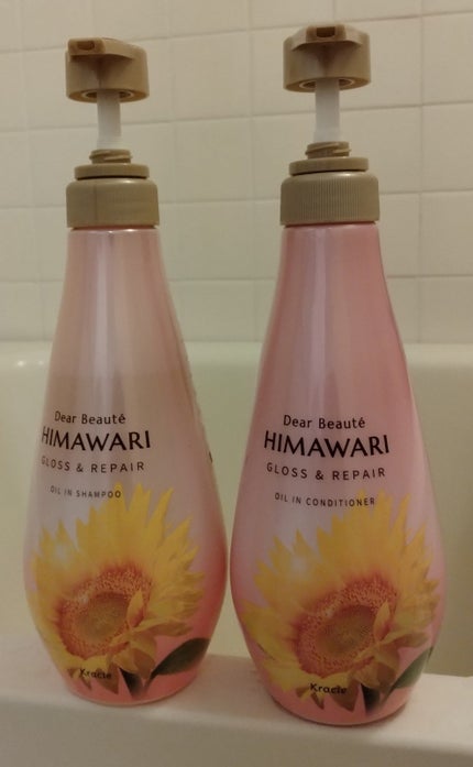 オイルインシャンプー/オイルインコンディショナー (グロス&リペア)/ディアボーテ/市販シャンプーを使ったクチコミ(1枚目)