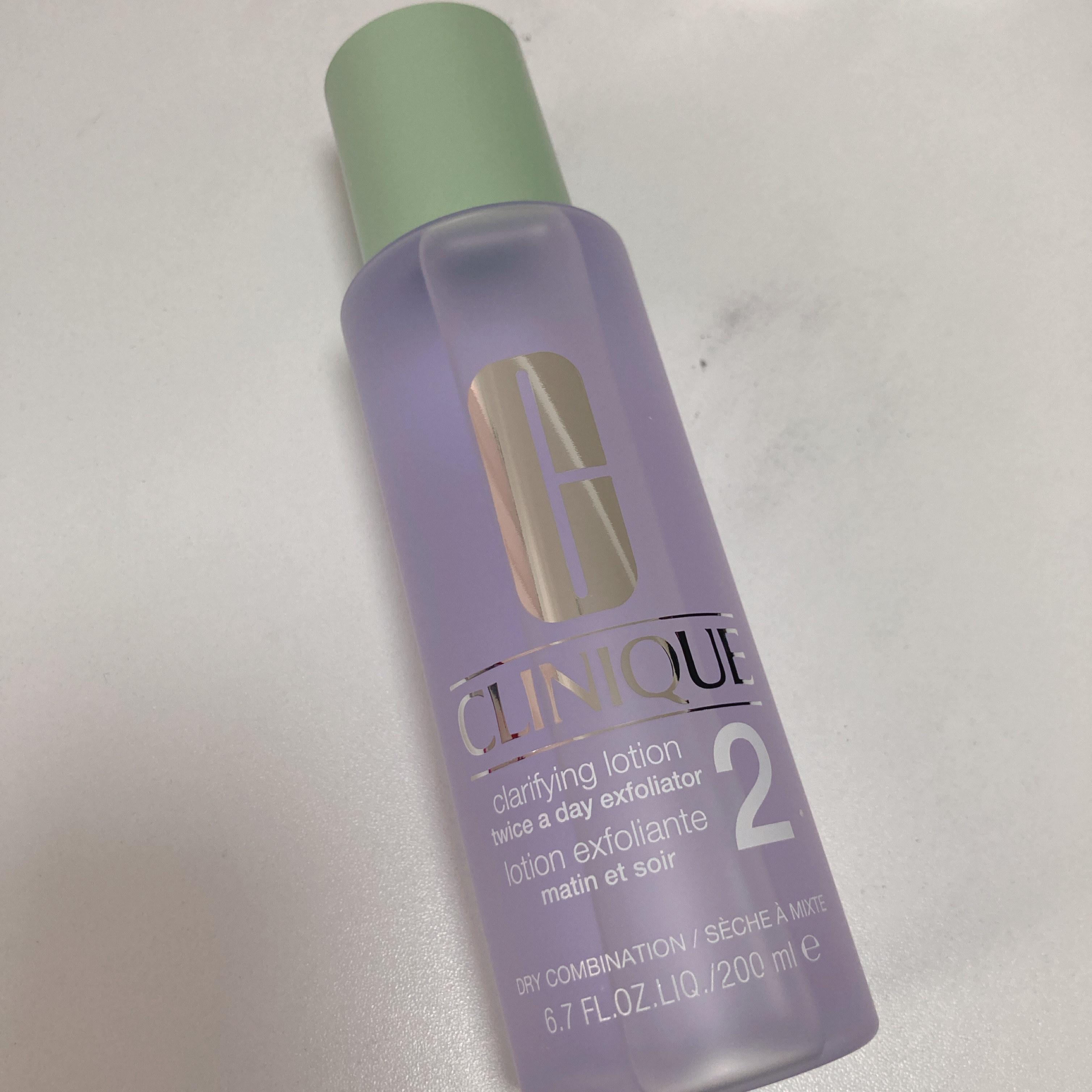 クラリファイング ローション 2/CLINIQUE/拭き取り化粧水を使ったクチコミ（1枚目）