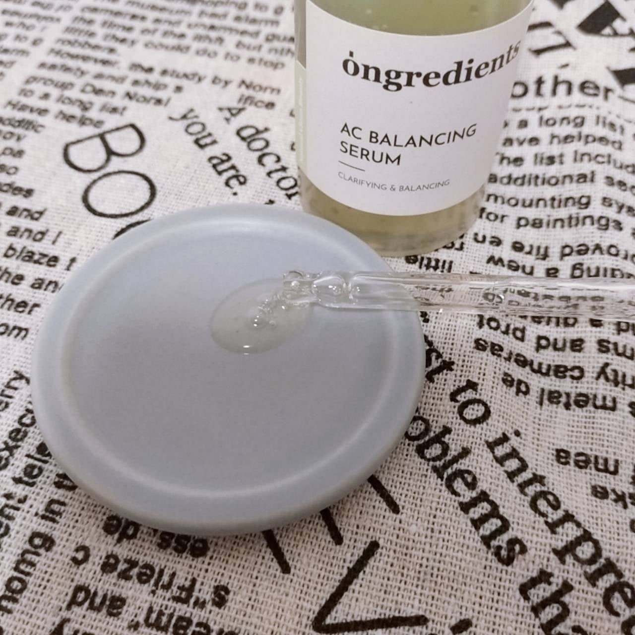 AC Balancing Serum/Ongredients/美容液を使ったクチコミ(4枚目)