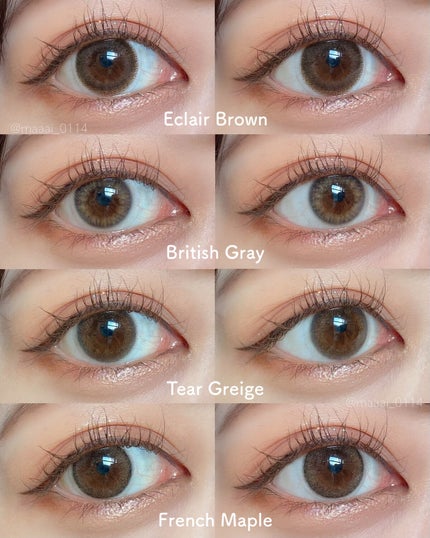 アンジョルノ/en Giorno/カラーコンタクトレンズを使ったクチコミ(9枚目)