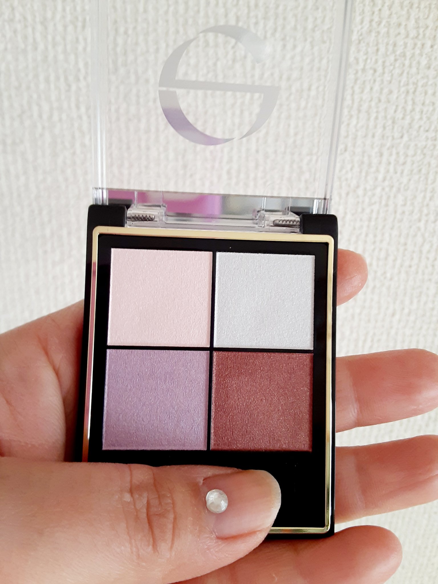 リアルクローズシャドウ CS10 オーロラプリーツ/excel/アイシャドウパレットを使ったクチコミ（2枚目）