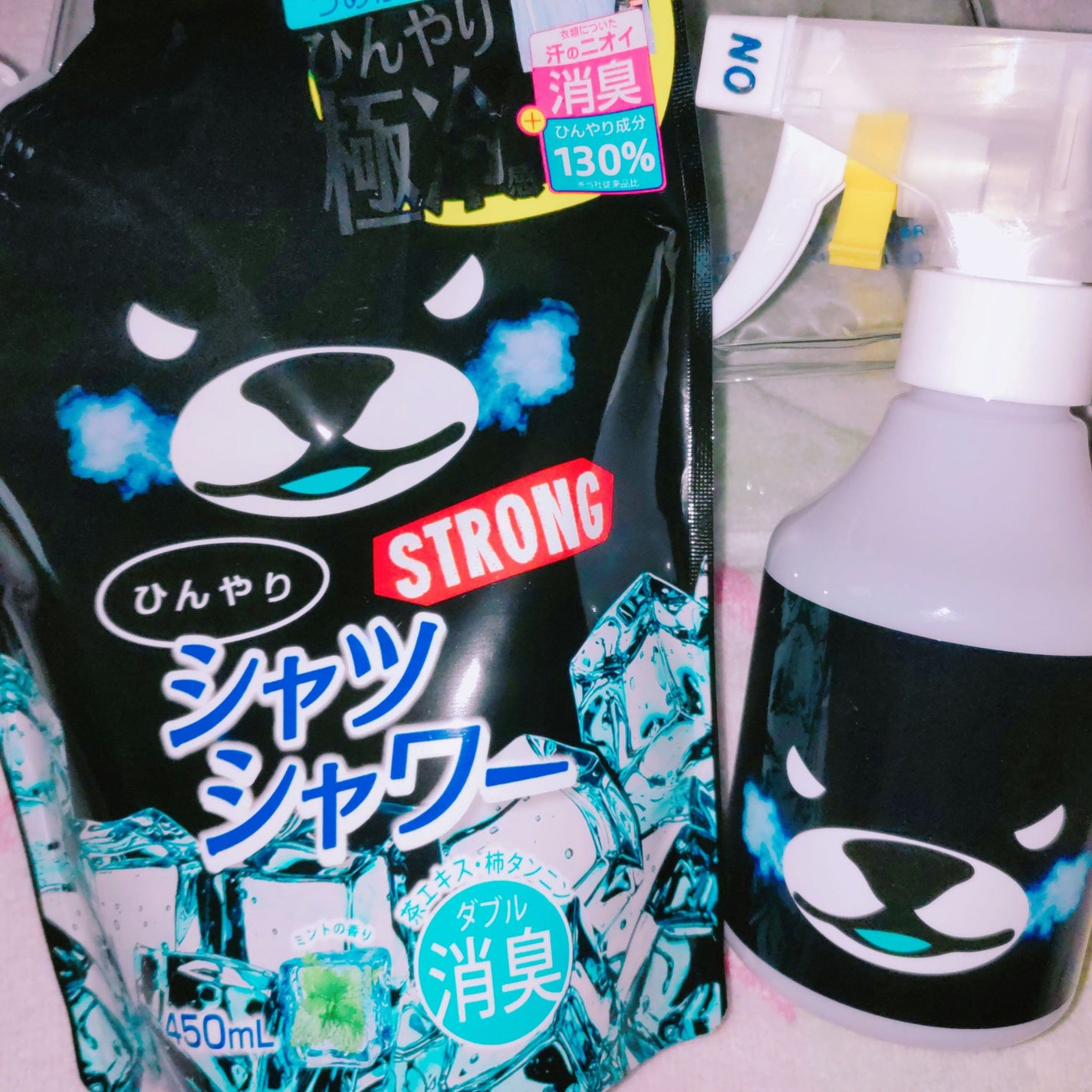 ひんやりシャツシャワー ストロング/ときわ商会/デオドラント・制汗剤を使ったクチコミ(1枚目)