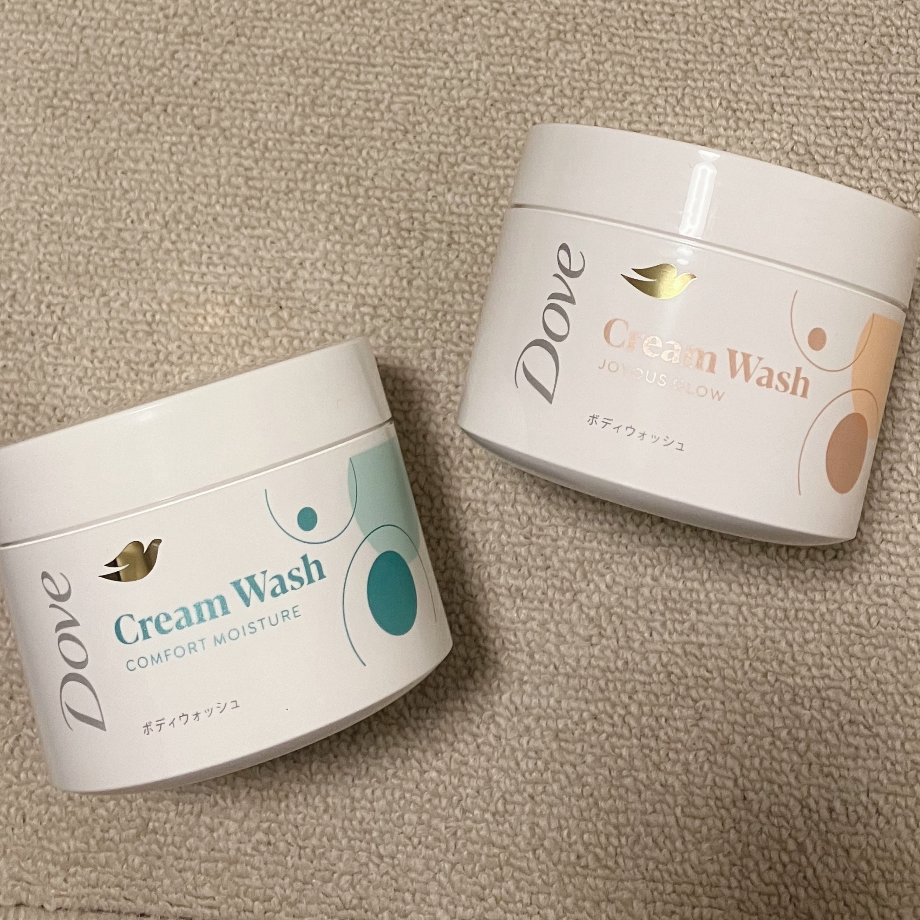 ダヴ クリームボディウォッシュ コンフォートモイスチャー/ダヴ/ボディソープを使ったクチコミ（1枚目）