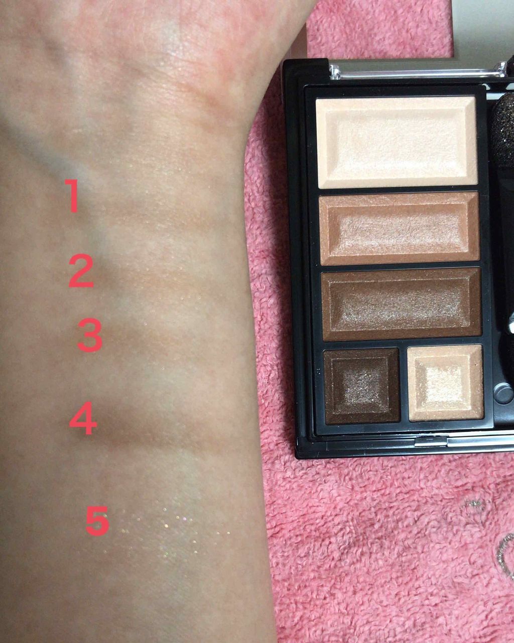 ショコラスウィート アイズ/リンメル ロンドン/アイシャドウパレットを使ったクチコミ(3枚目)