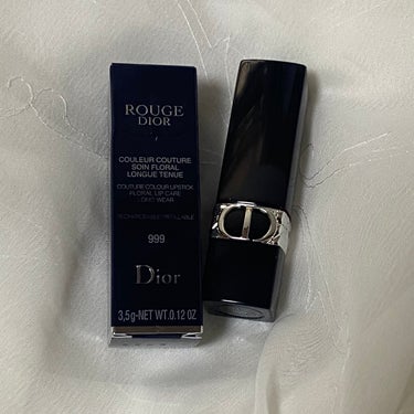 ルージュ ディオール 999S サテン/Dior/口紅を使ったクチコミ（2枚目）