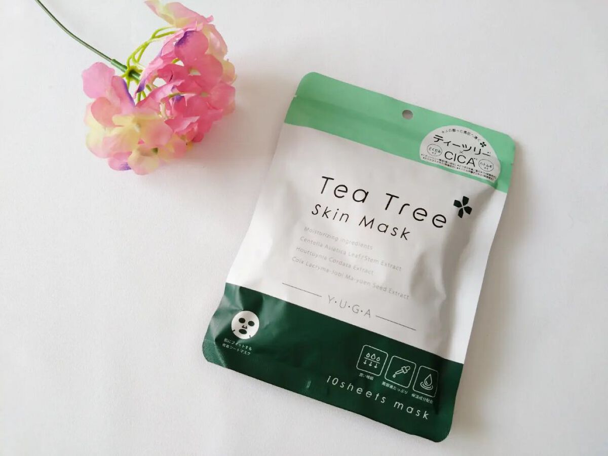 ティーツリースキンマスク/ユーガ/シートマスク・パックを使ったクチコミ（1枚目）