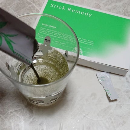 Clean Green/Stick Remedy/健康サプリメントを使ったクチコミ(6枚目)
