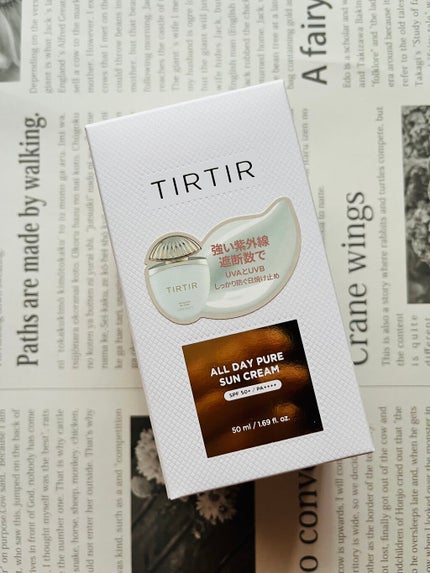 オールデイ ピュア サン クリーム/TIRTIR(ティルティル)/日焼け止めクリームを使ったクチコミ(2枚目)