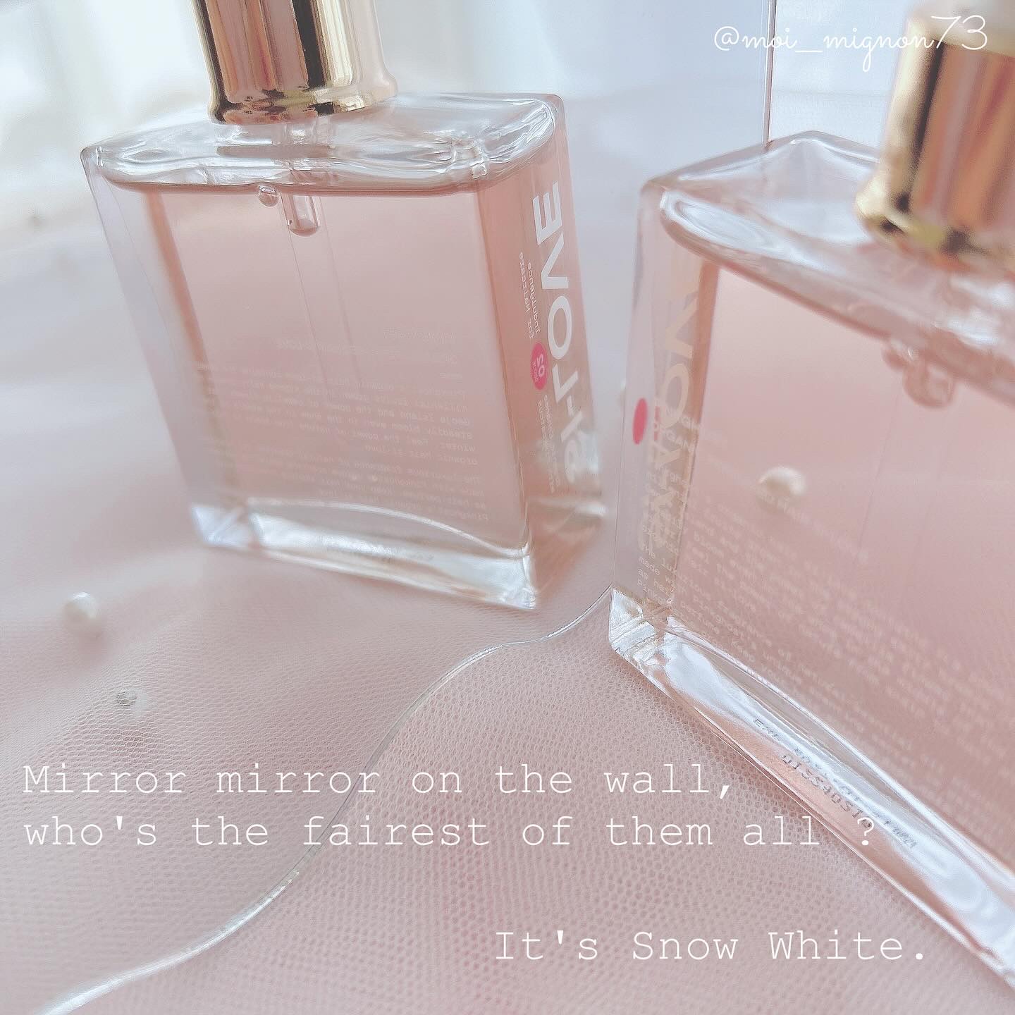 スノーホワイト/PINKGHOST/ヘアオイルを使ったクチコミ（2枚目）