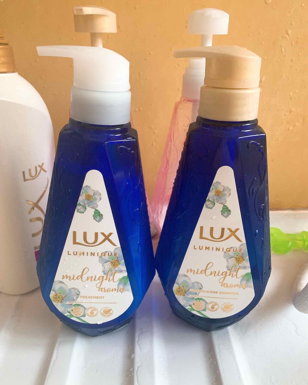 ルミニーク ミッドナイトアロマ ノンシリコンシャンプー/トリートメント/LUX/市販シャンプーを使ったクチコミ（1枚目）