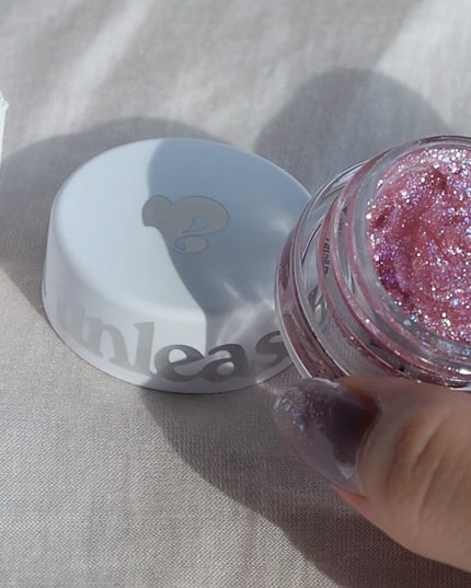 ゲットルーズグリッタージェル/unleashia/グリッターを使ったクチコミ(9枚目)