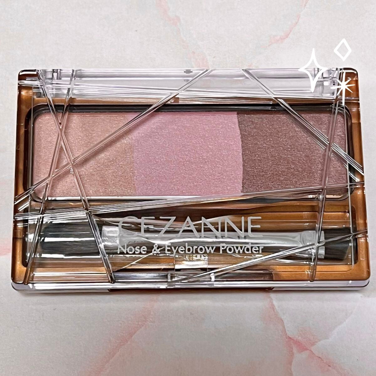 ノーズ&アイブロウパウダー/CEZANNE/パウダーアイブロウを使ったクチコミ(1枚目)