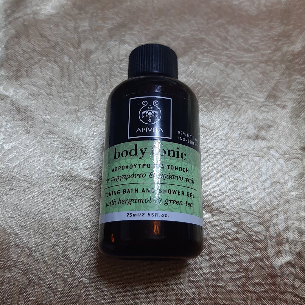ボディトニック シャワージェル グリーンティー&ベルガモット/APIVITA(アピヴィータ)/ボディソープを使ったクチコミ（1枚目）