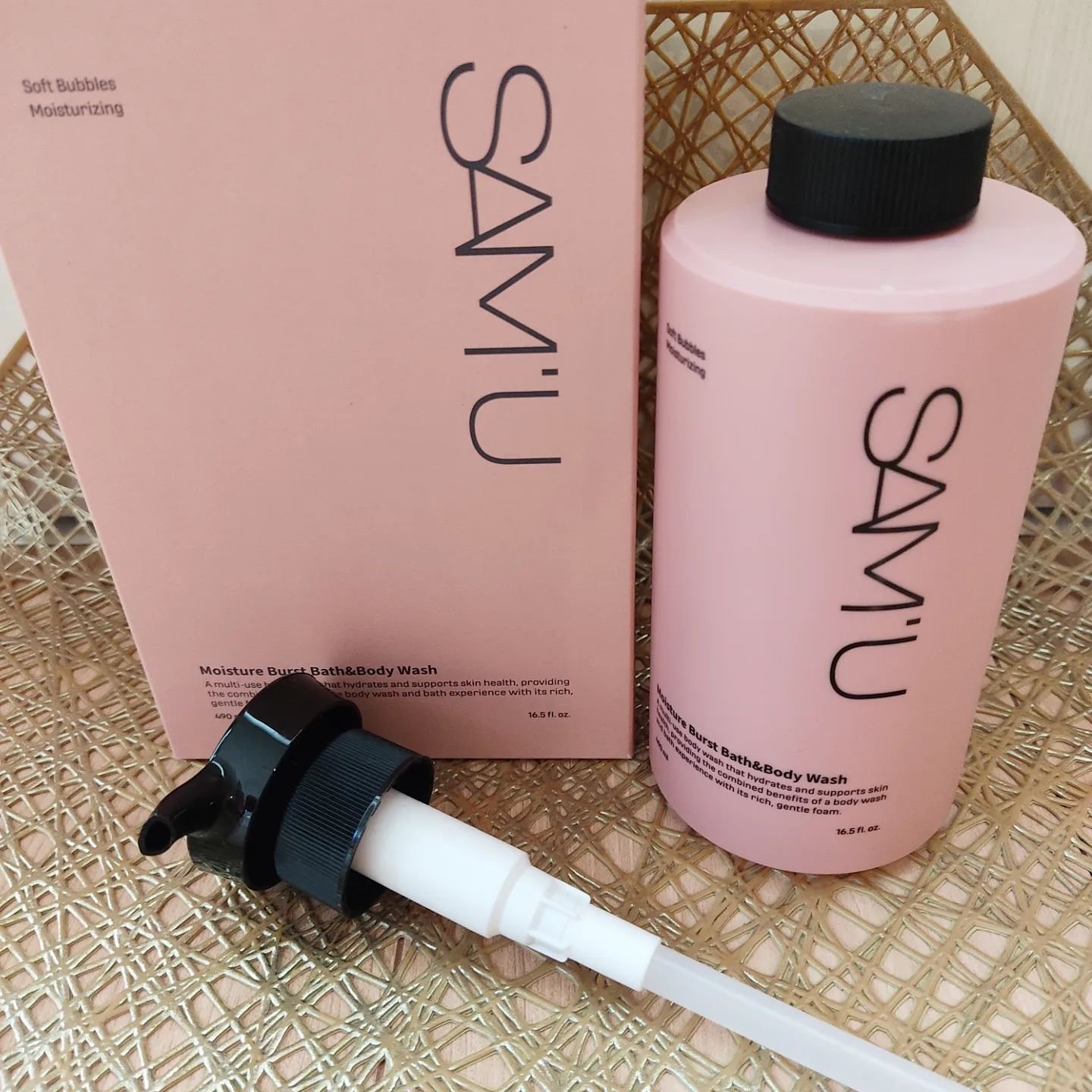 モイスチャーバーストバス＆ボディウォッシュ/SAM'U/ボディソープを使ったクチコミ（2枚目）