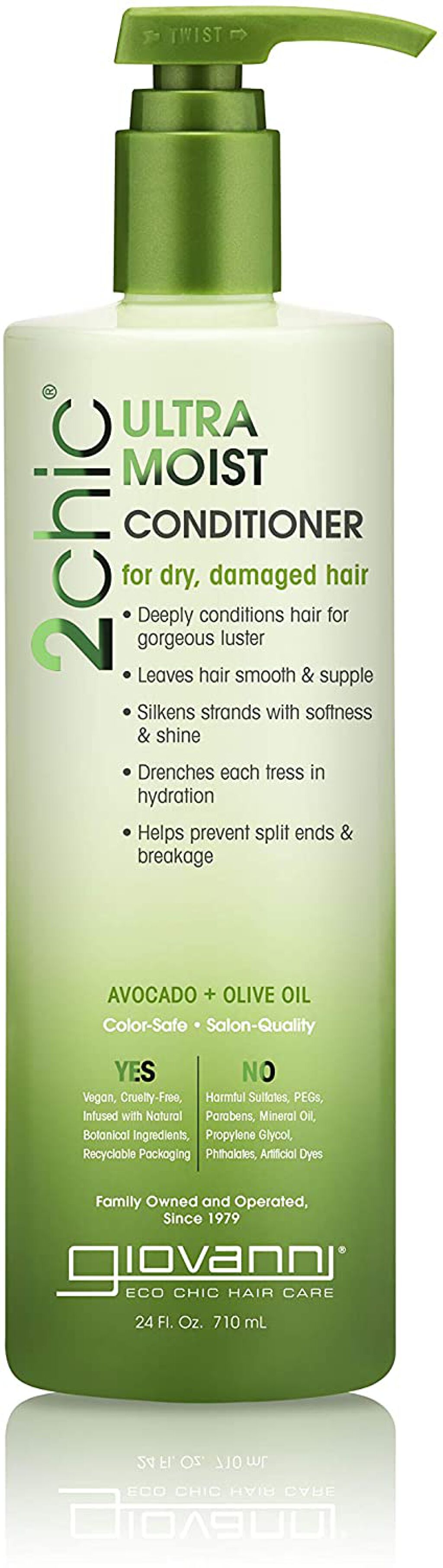 ジョヴァンニ 2chic モイスト シャンプー／コンディショナー コンディショナー ビッグボトル 710ml