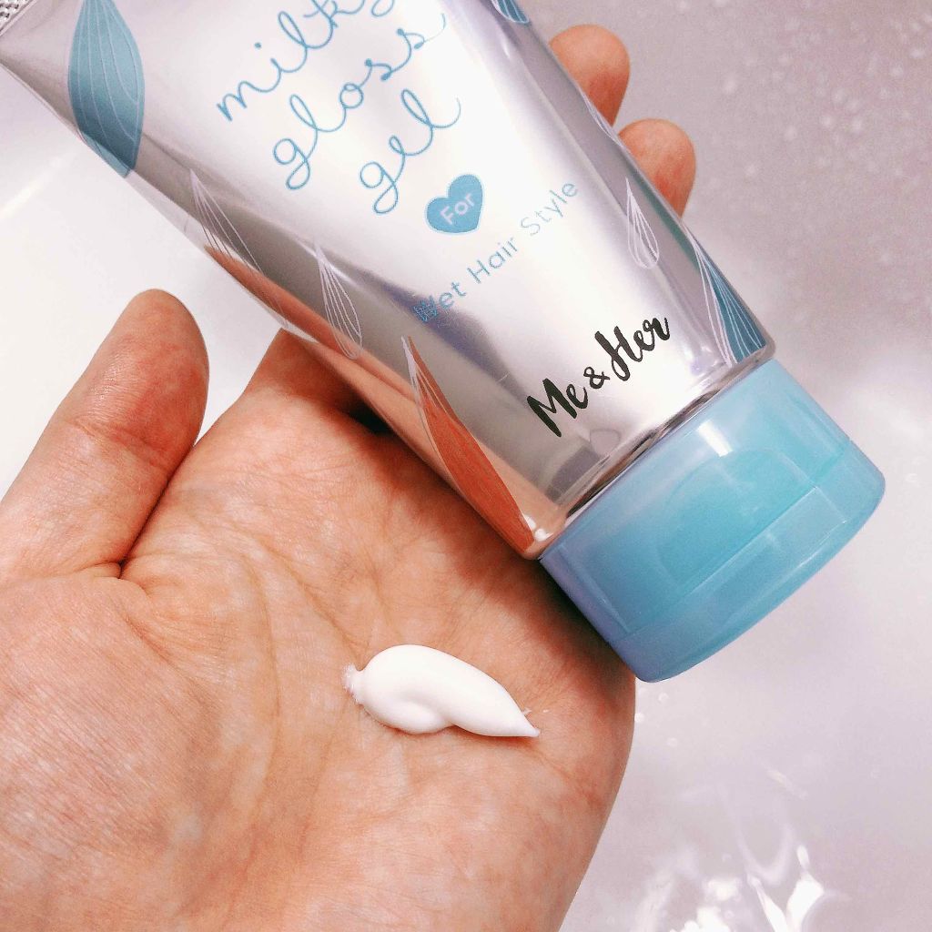 ミルキィグロスジェル/Me&Her/ヘアジェルを使ったクチコミ(2枚目)